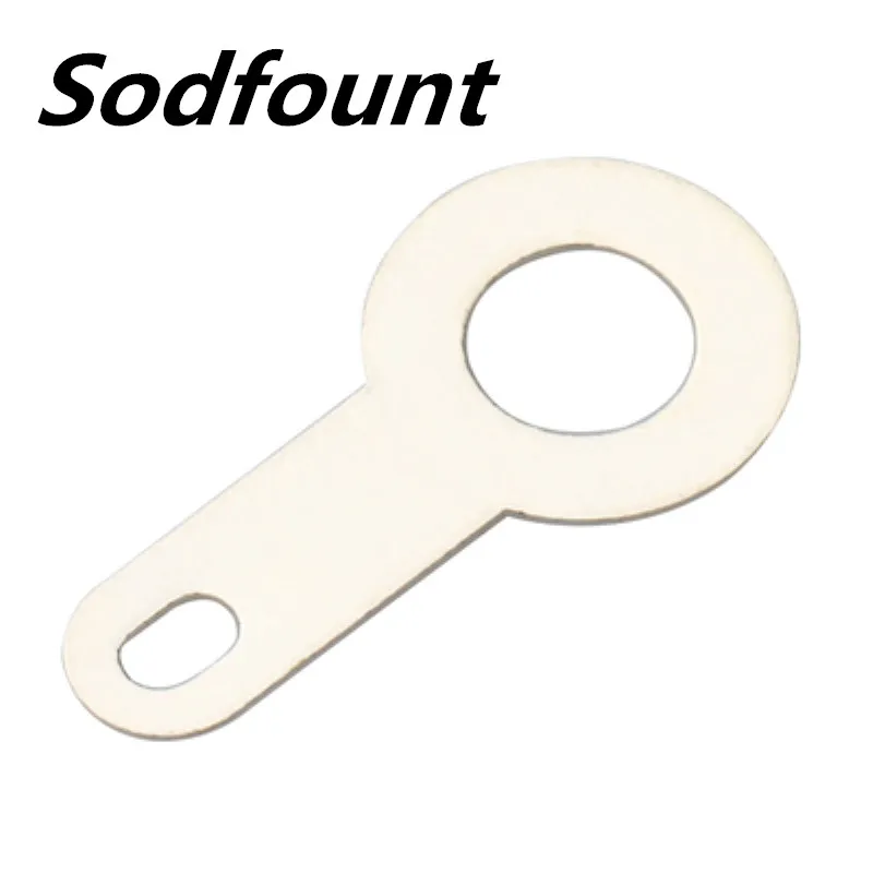 1000 шт. 4 2 вставки Разъем пружинный терминал PCB пайка Луг толщина 0 3 мм медная шайба