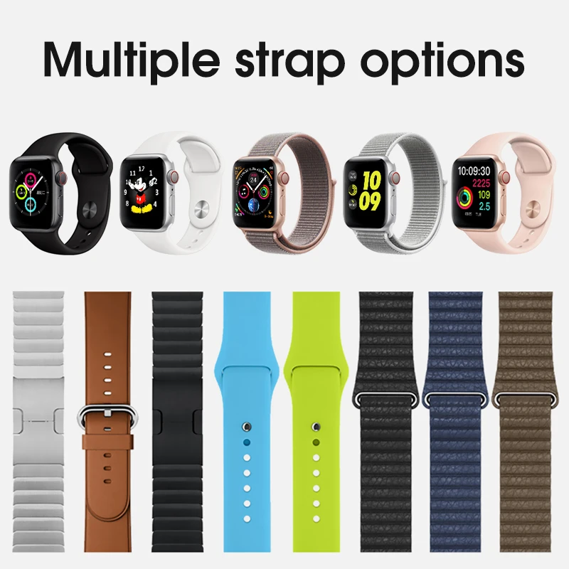 Скидка 50% на 42 мм умные часы серии 4 1:1 Push Message Bluetooth подключение для Android телефона IOS apple iPhone 6 7 8 X Smartwatch