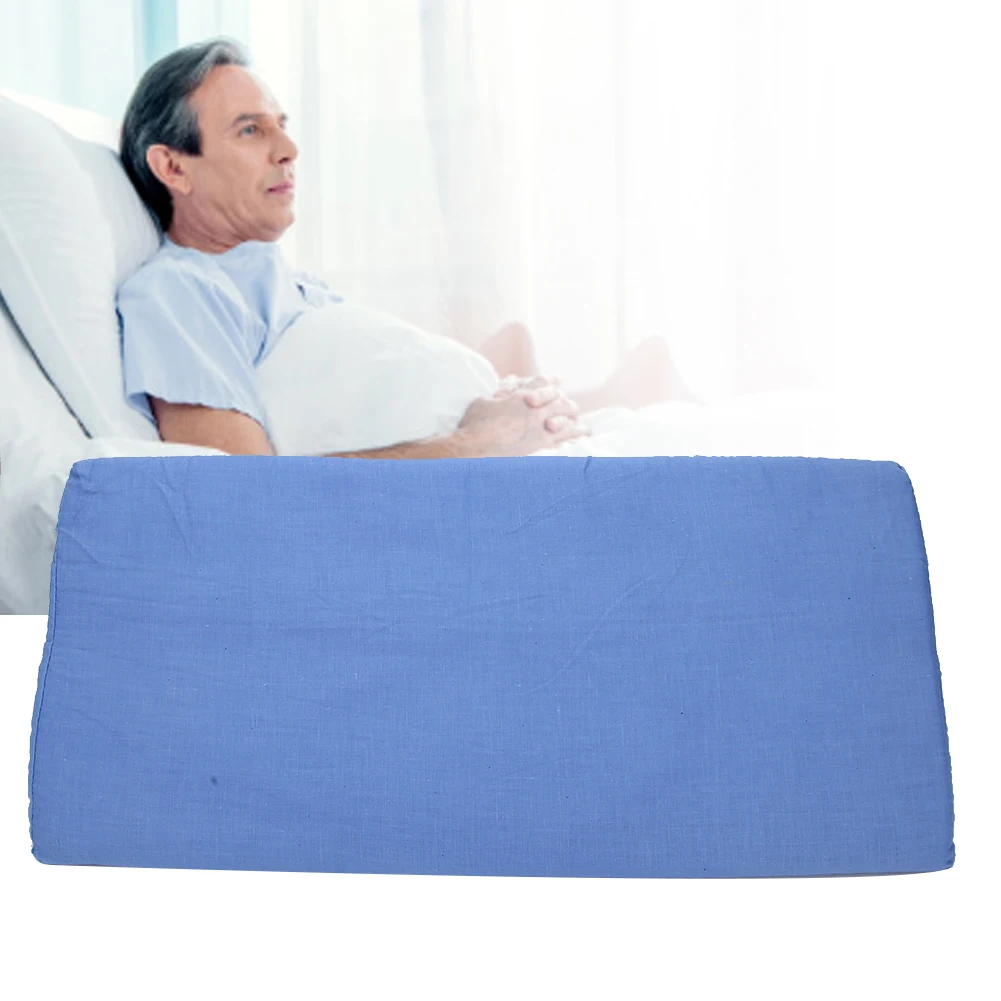 

Triangular Pad Turn Over Pad Soft Breathable Elastic Sponge Pillow Side Cushion for Elder Bedridden Patients Practical Accessory