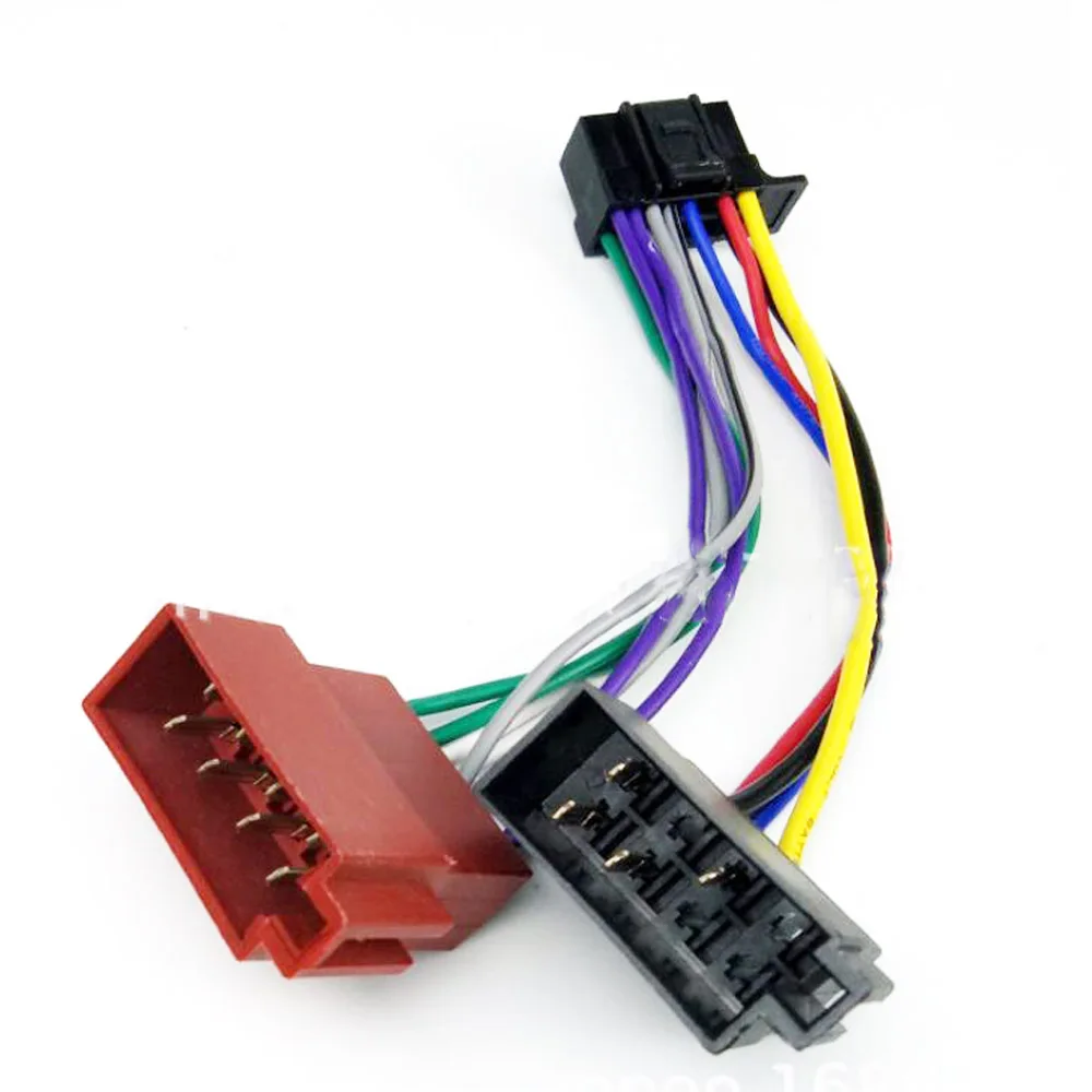 16-контактный автомобильный стерео радио жгут ISO для Sony 2013 + штекер адаптер