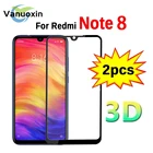 3D стекло для Xiaomi Redmi Note 8T Note 8 Pro, Защитная пленка для экрана 2 шт