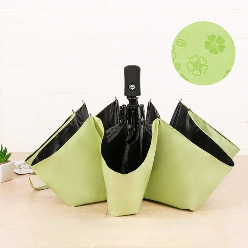 

Light Sun Umbrella Female Anti-UV Sunshade Umbrella Pocket Sunscreen Umbrella Encounter Water Flowering Paraguas Modis Adults