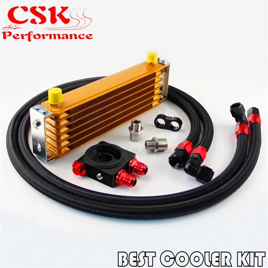 Универсальный Масляный радиатор AN10 trust 7 ряд новый стиль термостат набор сэндвич