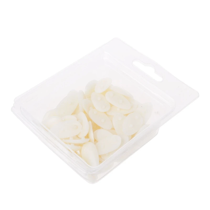 

100 PCS Nail Art Removable Practice Tips for Training Display Stand Holder Tools