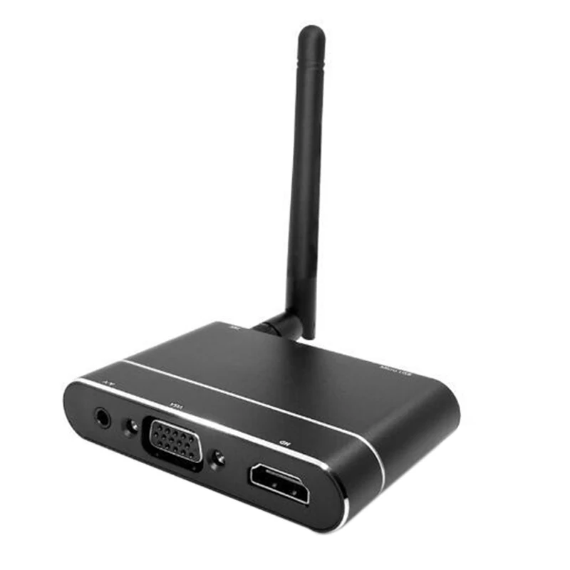 

Беспроводной Wi-Fi HD HDMI VGA AV адаптер дисплея Miracast Airplay DLNA экран зеркальное отображение для телефонов Iphone XR IOS Android