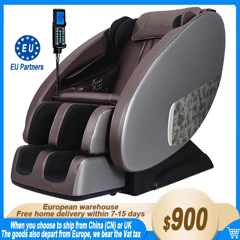 

Q7-Brown Luxury Full Body Multi-Functional Device Electric,Cheap Large Cap Foot Wrap Deluxe Zero-Gravty Massage Chair