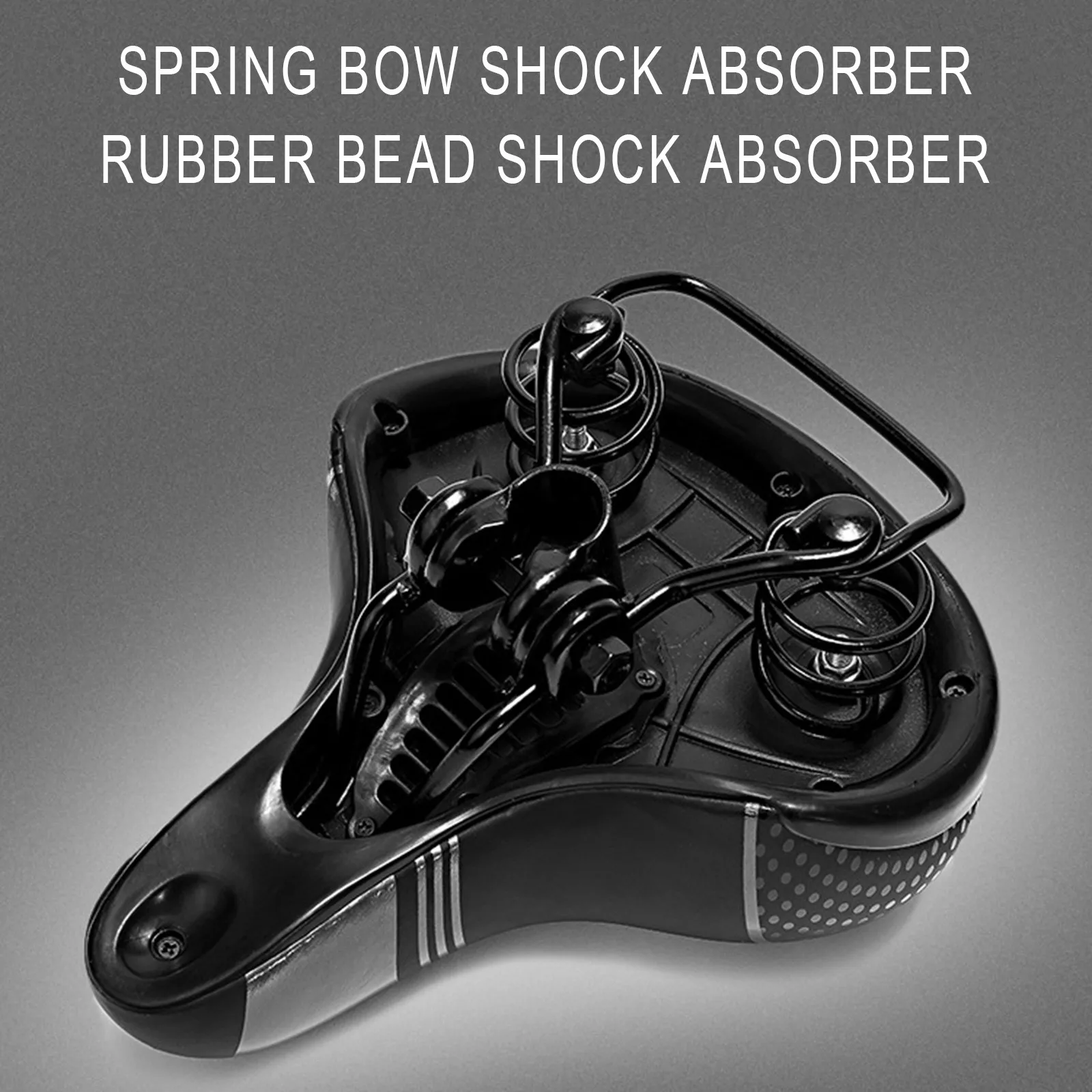 

Bicycle Seat Comfortable Breathable Gel Bicycle Seat Memory Foam Waterproof Shock-absorbing Super Soft Upset Bicycle Cushion#40