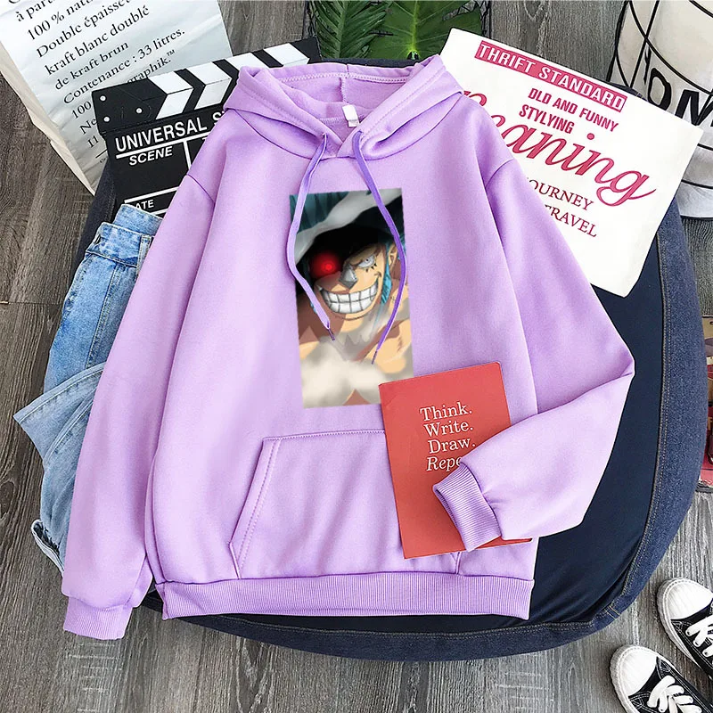 

New Anime One Piece Luffy Zoro Hoodie Men/Women Casual Student Sweatshirt Streetwear Harajuku Unisex Pullover Oversize Tee Top