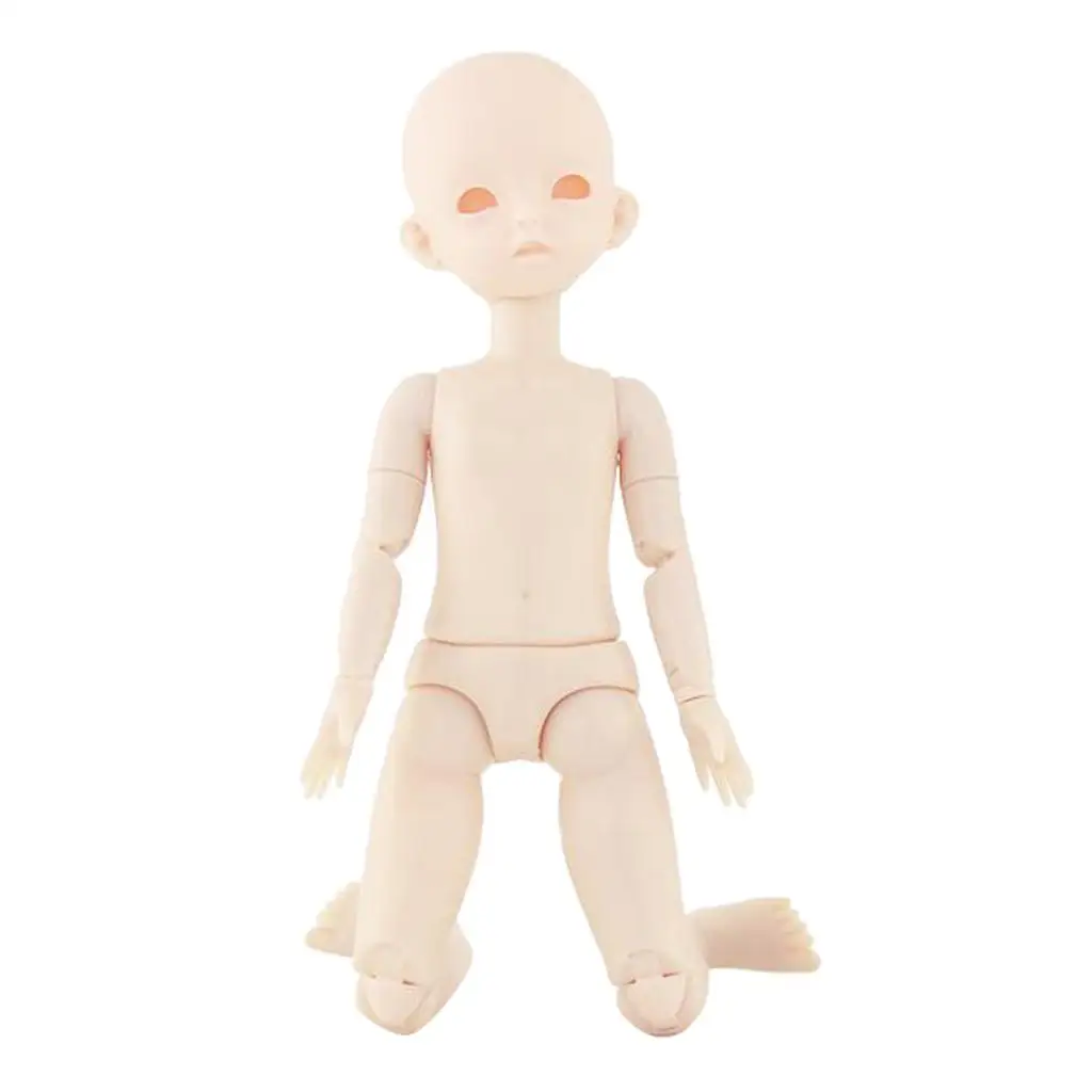 

28cm Unpainted Female Flexible Doll Body DIY Replacements Accessory