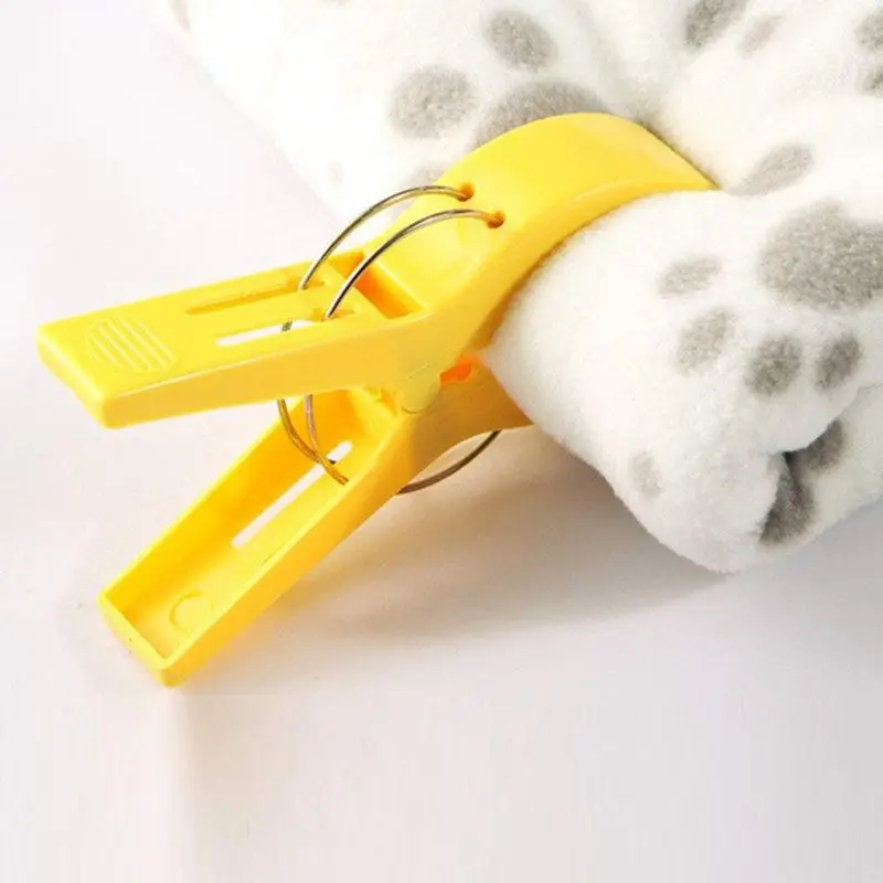 Упаковка из 8 больших Ярких Пластиковых пляжных полотенец фиксторы для штанов