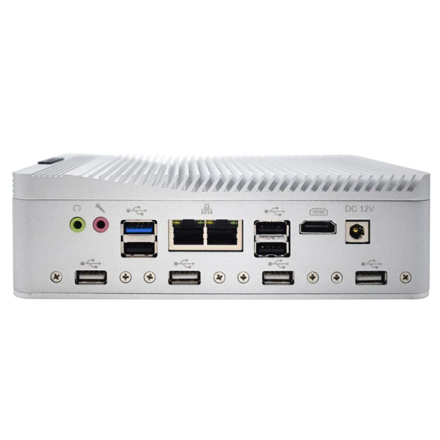VENOEN Intel Celeron J1900 Minipc 6 RS232 RS485 HD VGA usb3.0 WiFi 4G LTE промышленный микро компьютер ноутбук
