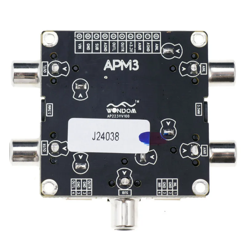 ADAU1701 2,1 DSP Профессиональное аудио цифровое устройство обработки DSP Pre-Amp Tone plate регулятор громкости T0499