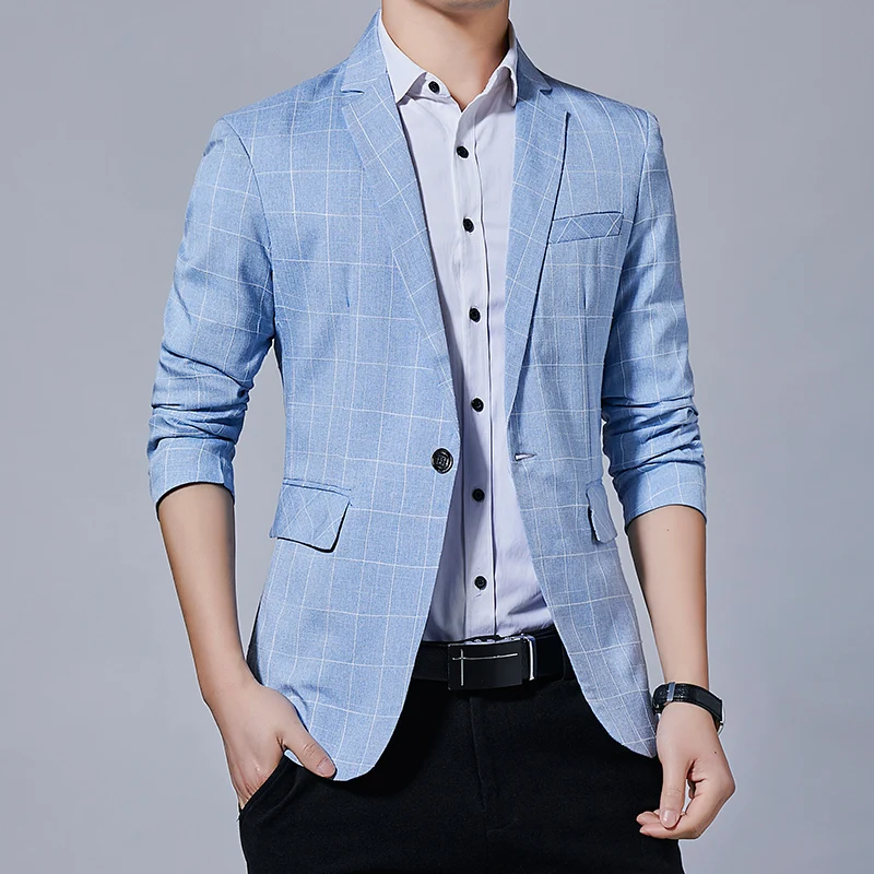 Пиджак мужской костюм новая мужская одежда модная классическая Повседневная