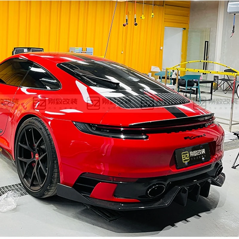 

Высококачественный спойлер из углеродного волокна для 2019 2020 Porsche Carrera 992 2019