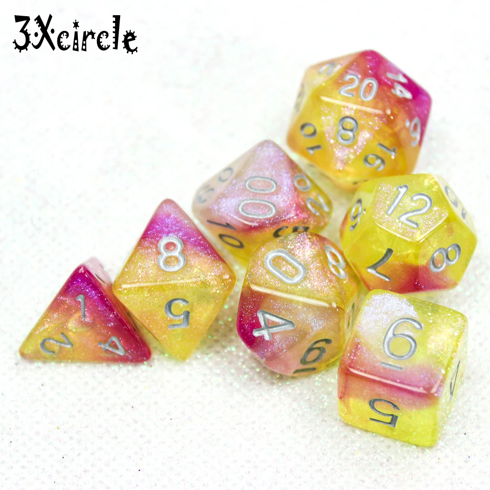 Набор цифровых игральных костей с вселенной уникальным эффектом|Настольные