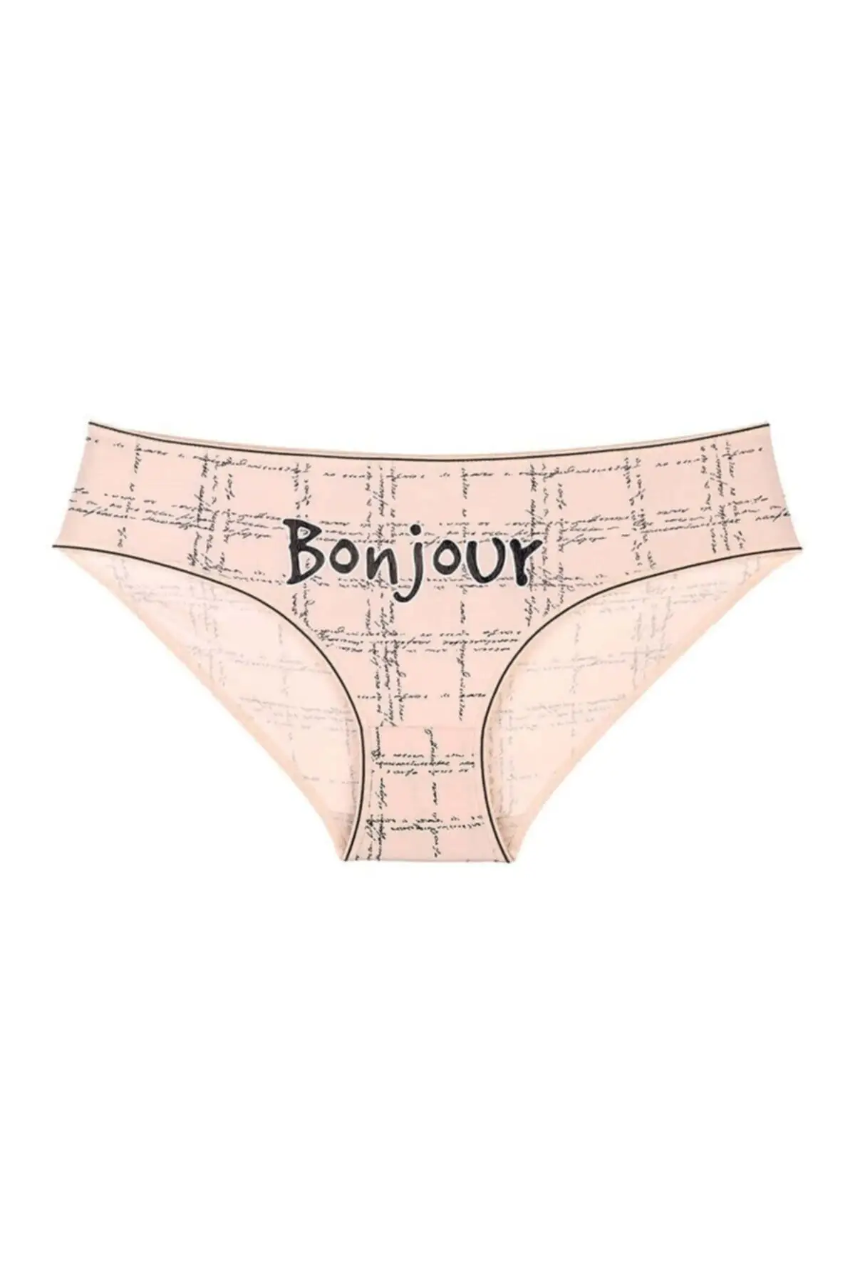 NUNELL 5Lİ PRINTED WOMEN PANTIES MADE IN TURKEY COTTON PANTIES