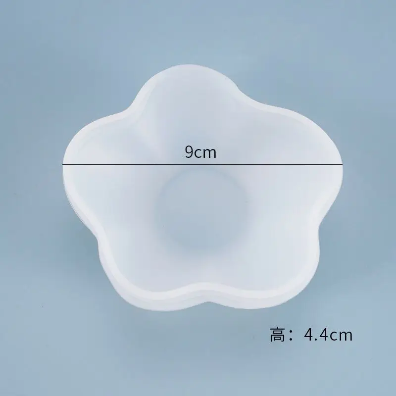 2020 Новые цветочные блюдца силиконовые формы смолы прессформы кристалл падение