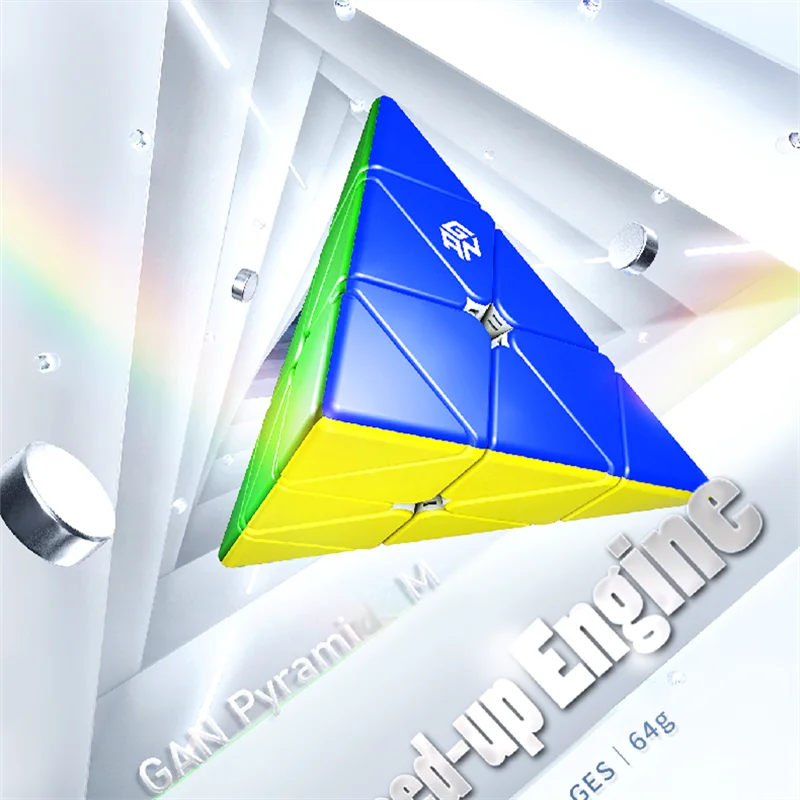 GAN Пирамида M улучшенное позиционирование ядра GS + Магнитный 3x3x3 скоростной