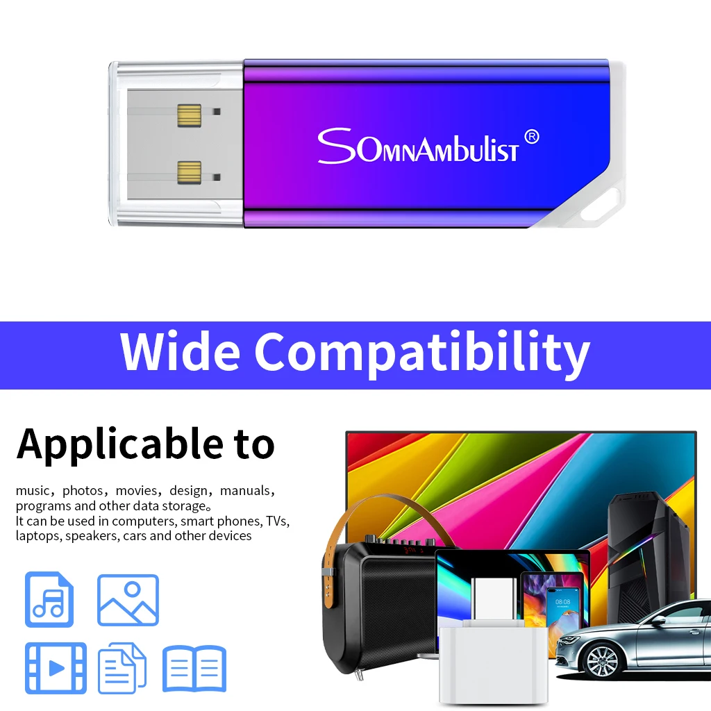 USB флеш-накопитель Boutique USB3.0 цветной градиентный 64 ГБ 32 16 8 4 флеш-карта памяти