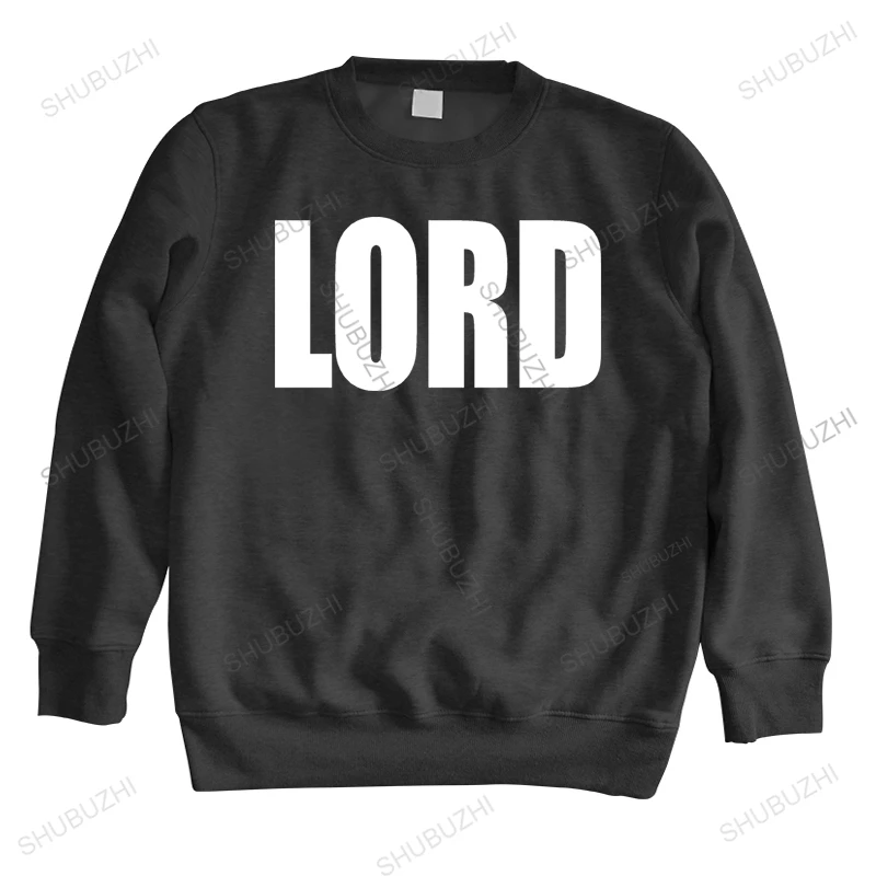 

Мужская хлопковая толстовка на осень и зиму, мужские брендовые толстовки с капюшоном, «Иисус мой Лорд и король», хлопковый топ с круглым выр...