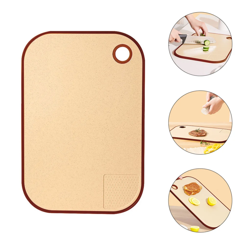 

Разделочная доска из пшеничной соломы, 1 шт., кухонная двухсторонняя разделочная доска (разные цвета)