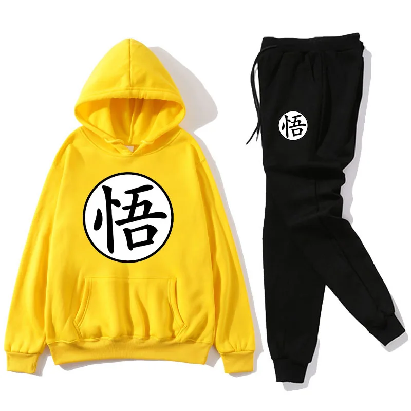 

Men's Track and Field Sportswear Hoodie + Pants Fall/Winter Hooded Sports Shirt Track and Field Suits Men's Sportswear Hoodie