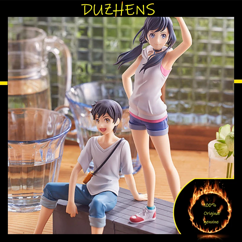 

100% Original genuine Tenki no Ko Amano Hina Morishima Hodaka Action Figure Anime Figure Model Toys Figure Collection Doll Gift