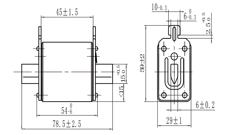 RT302-00 Series DC защитный плавкий предохранитель SINOFUSE | Строительство и ремонт