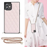 diagonal small fragrant leather case for iphone 13 pro max 13 mini 12 pro max 11 pro max se 2020 x xs xr xs max 8 plus 7 plus