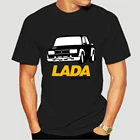 Lada Vfts Автоспорт ралли белый или серый футболка Wrc 2105 2107 Wrc 2019 для мужчин модные забавные брендовая одежда личность Tee-3133D
