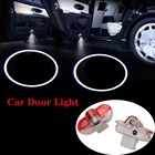 2 шт., Автомобильные светодиодные лампы для двери Ford Smax Galaxy MA6 2 Mondeo MK4 BA7 MK1