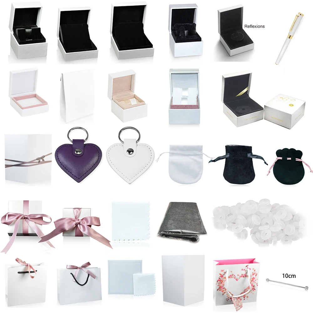 

2021 высококачественные коробки, очаровательные кольца, серьги, браслет, ожерелье, ювелирная защитная коробка, гарантированный подарок, сумка для любви, брелок для карт, ручка