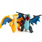 Плюшевая кукла Pokemon Charizard Evolution Version Mega, детская игрушка, подарок на день рождения и Рождество, украшение для дома среднего диапазона