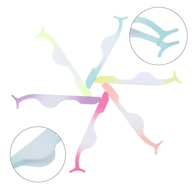 

1PC False Eyelashes Extension Tweezers Curved Nail Art Tips Nipper Tool Cosmetic