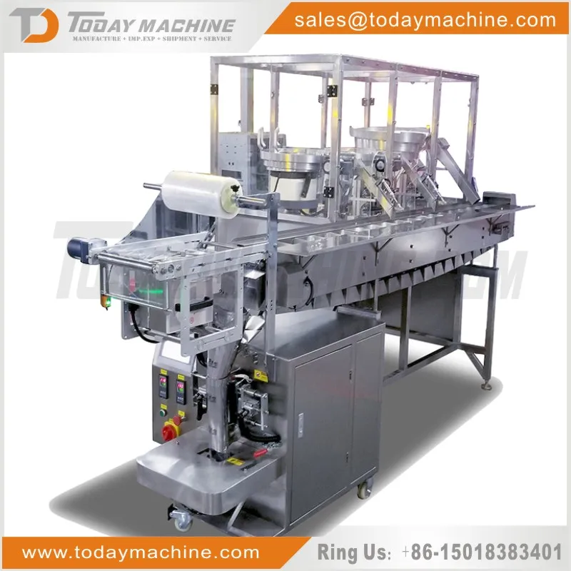 Multi-function screw fastener weighing counting packing boxing bagging packaging machine