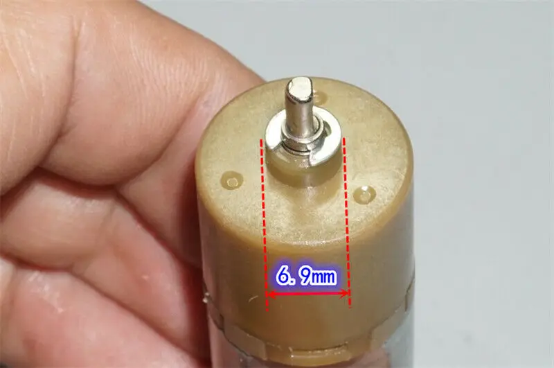Планетарный редукторный двигатель Micro 180 постоянный ток 3-6 в 51 об/мин медленная