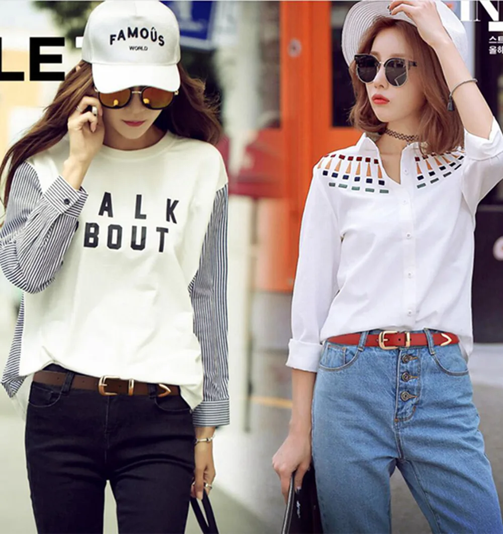

Women's Golden Pin Buckle Leather Belt student Jeans Vintage Casual wild Luxury Fashion High-grade waistband p35