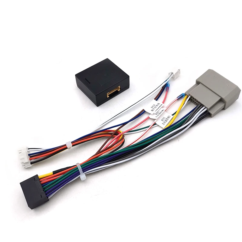 16 контактный кабель Android автомобильный жгут проводов с CAN BUS для Jeep Wrangler JK (2008 2018)