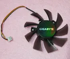 Кулер для видеокарты R56b T128015SH, охлаждающий вентилятор для графикивидеокарты, сменный 3-контактный разъем для GIGABYTE GTS450, 40 мм, 12 В, 0,32 А