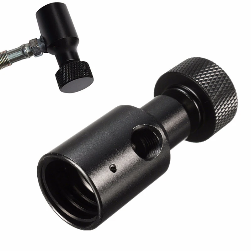 Металлический аквариумный растение CO2 вкл./выкл. черный адаптер для наполнения