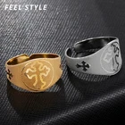 Регулируемые кольца из нержавеющей стали 316L Anillo Hombre для мужчин и женщин, аксессуары в подарок