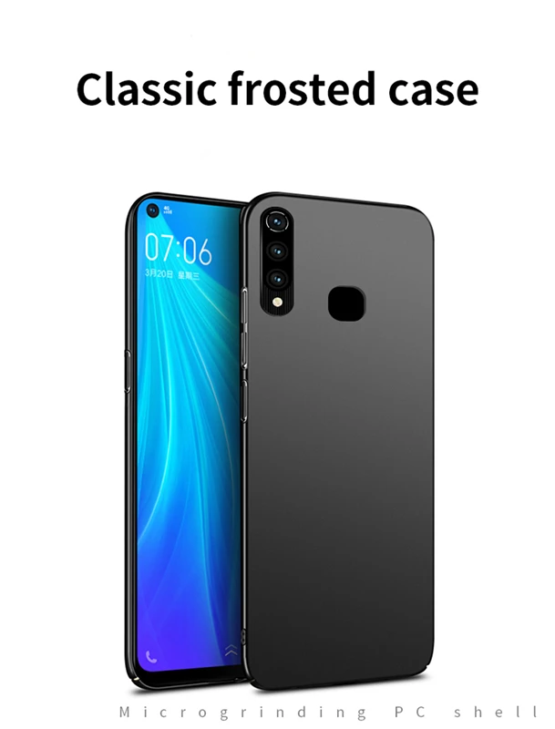 ДЛЯ Vivo U3 чехол из поликарбоната Противоскользящий ультра тонкий жесткий бампер