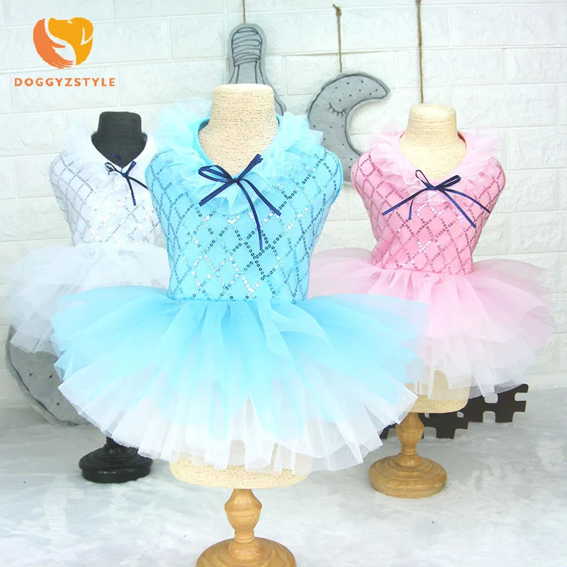 Одежда для домашних животных на весну и лето платье вечевечерние свадебная Милая