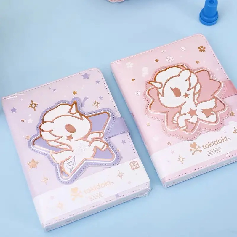 

Joint IP Animation Tokidoki Pink Cherry Blossom Series PU Magnetic Buckle Notebook Diary Dream Romantic Stationery