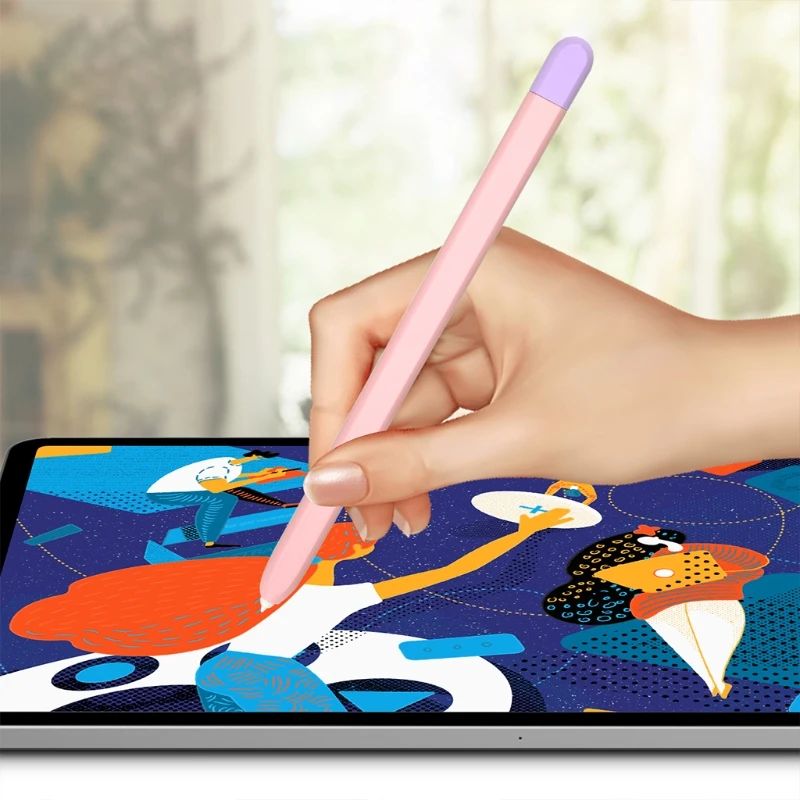 Чехол для сенсорного пера планшета S6 / S7 S Pen Cover милый мультяшный силиконовый