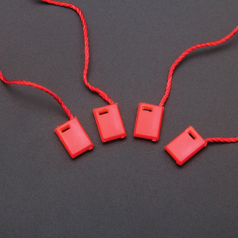 300 шт. высокопрочная черная полиэфирная нить для шнура бирки одежды 18 см