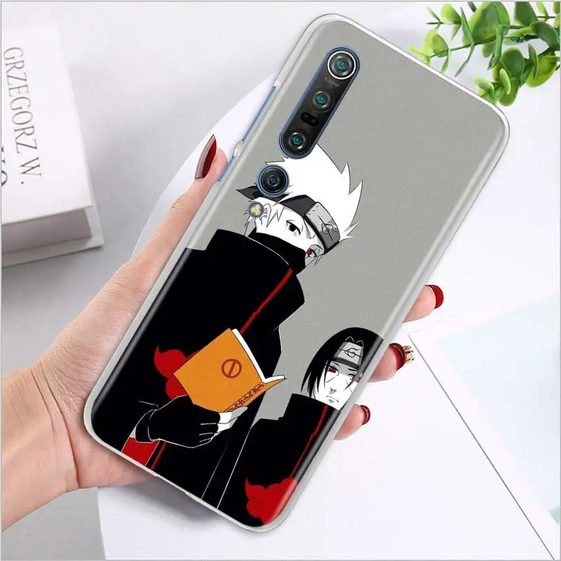 

Naruto Uchiha Obito Pain Hard PC Phone Case For Xiaomi Poco X3 NFC F2 Pro X2 M2 Mi Note 10 Lite 9T 9 CC9E Back Cover Coque Funda