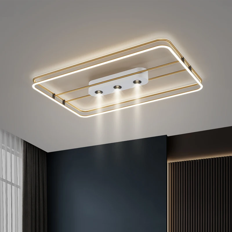 

Modern Led Ceiling Chandelier For Living Room 2021 Decor Ceiling Lamps Bedroom Home New Indoor Lighting Led Luster For Kitchen