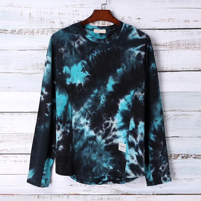 

Мужская свободная футболка с длинным рукавом, Повседневная футболка с коротким рукавом в стиле хип-хоп, лето 2021