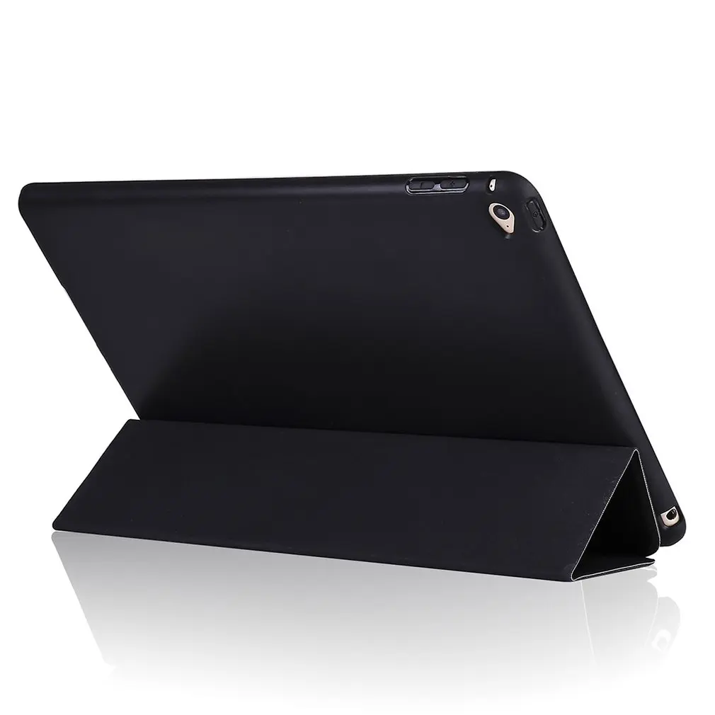Универсальный чехол тройного сложения для Ipad 9 7/Air1/Air2 силиконовый планшета с